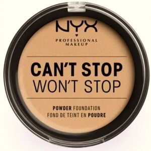 NYX “ Can’t Stop Won’t Stop” Powder Foundation in ‘Soft Beige’